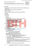 Phác đồ điều trị bệnh bạch cầu cấp dòng tủy Type 3