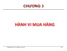Bài giảng Tiếp thị căn bản: Chương 3 - TS. Nguyễn Văn Tuấn