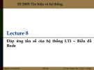 Bài giảng Tín hiệu và hệ thống: Chương 8 - Trần Quang Việt