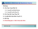 Bài giảng Phương pháp phần tử hữu hạn: Chương 3 - PGS. TS. Lương Văn Hải