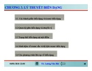 Bài giảng Đàn hồi ứng dụng và phần tử hữu hạn: Chương 3 - PGS. TS. Lương Văn Hải