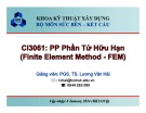 Bài giảng Phương pháp phần tử hữu hạn: Chương 1 - PGS. TS. Lương Văn Hải
