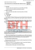 Phác đồ truyền máu trên bệnh nhân thiếu máu mạn