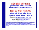 Bài giảng Sức bền vật liệu: Chương 1 - TS. Trần Minh Thi