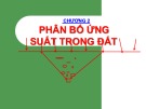 Bài giảng Cơ học đất: Chương 2 - Phân bố ứng suất trong đất
