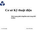 Bài giảng Cơ sở Kỹ thuật điện: Hiện tượng phát nóng/làm mát trong thiết bị điện
