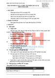 Phác đồ phòng ngừa và điều trị nhiễm CMV sau dị ghép tế bào gốc
