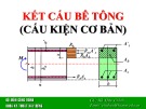Bài giảng Kết cấu bê tông (Cấu kiện cơ bản): Chương 5 - Hồ Hữu Chỉnh