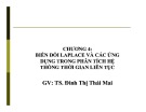 Bài giảng Tín hiệu và hệ thống: Chương 4 - ThS. Đinh Thị Thái Mai