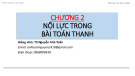 Bài giảng Sức bền vật liệu: Chương 2 - TS. Nguyễn Anh Tuấn