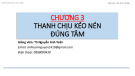 Bài giảng Sức bền vật liệu: Chương 3 - TS. Nguyễn Anh Tuấn