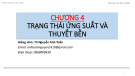 Bài giảng Sức bền vật liệu: Chương 4 - TS. Nguyễn Anh Tuấn