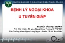 Bài giảng Bệnh lý ngoại khoa u tuyến giáp - Nguyễn Văn Việt Thành