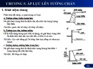 Bài giảng môn Cơ học đất: Chương 5 - Áp lực lên tường chắn