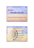 Bài giảng Thiết kế kết cấu bê tông cốt thép: Chương 4 - ThS. Trần Tiến Đắc