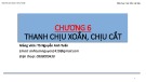 Bài giảng Sức bền vật liệu: Chương 6 - TS. Nguyễn Anh Tuấn