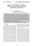 Nâng cao chất lượng giáo dục, đào tạo nhân lực ngành Tài chính - Ngân hàng trong thời đại chuyển đổi số