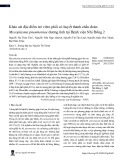 Khảo sát đặc điểm trẻ viêm phổi có huyết thanh chẩn đoán Mycoplasma pneumoniae dương tính tại Bệnh viện Nhi Đồng 2