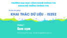 Bài giảng Khai thác dữ liệu: Chương 7 - ThS. Dương Phi Long