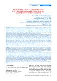 Phân tích bộ chỉ số vận hành bền vững các công trình khai thác nước dưới đất dựa trên cơ sở dữ liệu vận hành