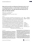 Đánh giá hiệu quả kiểm soát đường huyết giữa nhóm thuốc ức chế men Dipeptidyl peptidase-4 và nhóm thuốc ức chế kênh đồng vận chuyển Natri-Glucose 2 trên bệnh nhân đái tháo đường tuýp 2 tại Bệnh viện Nhân dân Gia Định