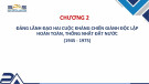 Bài giảng Lịch sử Đảng Cộng sản Việt Nam: Chương 2 - Đại học Quốc gia TP.HCM