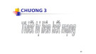 Bài giảng Thiết bị mạng và và truyền thông đa phương tiện: Chương 3 - Trường ĐH Công nghệ Thông tin