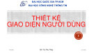 Bài giảng Thiết kế giao diện người dùng: Chương 2 - ThS. Tạ Thu Thủy