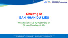 Bài giảng Học máy thống kê: Gán nhãn dữ liệu