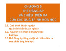 Bài giảng Hóa học đại cương: Chương 5 - ThS. Nguyễn Trương Xuân Minh