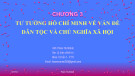 Bài giảng Tư tưởng Hồ Chí Minh: Chương 3 - Phạm Thị Khánh
