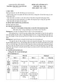 Đề thi học kì 1 môn Hoạt động trãi nghiệp, hướng nghiệp lớp 7 năm 2024-2025 có đáp án - Trường TH&THCS Nguyễn Du, Tiên Phước