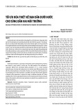 Tối ưu hóa thiết kế đạn bắn dưới nước cho súng bắn hai môi trường