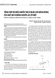 Tổng hợp bộ điều khiển thích nghi cho kênh đứng của máy bay không người lái cỡ nhỏ