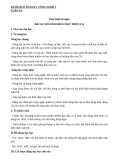 Kế hoạch bài dạy Công nghệ 5: Tuần 29 (Sách Cánh diều)