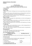 Kế hoạch bài dạy Công nghệ 5: Tuần 20 (Sách Cánh diều)