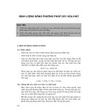 Định lượng bằng phương pháp oxy hóa khử