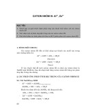 Cation nhóm III: Al 3+, Zn2+