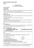 Kế hoạch bài dạy Công nghệ 5: Tuần 7 (Sách Cánh diều)