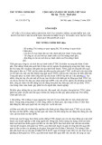 Công điện số 131/CĐ-TTg năm 2024