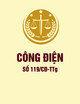 Công điện số 119/CĐ-TTg năm 2024