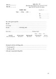 Mẫu Phiếu thu (Mẫu số 01 - TT ban hành theo Thông tư số 133/2016/TT-BTC)