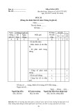 Mẫu Số cái (Dùng cho hình thức kế toán Chứng từ ghi sổ) - Mẫu số S02c1-HTX