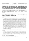 Đánh giá kiến thức, thái độ và thực hành về phòng chống dịch bệnh sốt xuất huyết dengue của người bệnh mắc sốt xuất huyết dengue tại Bệnh viện Trung ương Quân đội 108