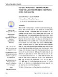 Kết quả phẫu thuật u buồng trứng thực thẻ lành tính tại Bệnh viện Trung ương Thái Nguyên
