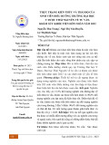 Thực trạng kiến thức và thái độ của sinh viên Điều dưỡng trường Đại học Y Dược Thái Nguyên về tư vấn, khám sức khỏe tiền hôn nhân năm 2022