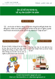 Tổng lược án lệ: Án lệ số 29/2019/AL về tài sản bị chiếm đoạt trong tội “Cướp tài sản”