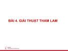 Bài giảng Cấu trúc dữ liệu và giải thuật: Bài 4 - Nguyễn Mạnh Sơn