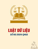 Luật số: 60/2024/QH15