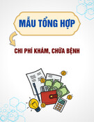 Mẫu Tổng hợp chi phí khám, chữa bệnh của người tham gia BHYT